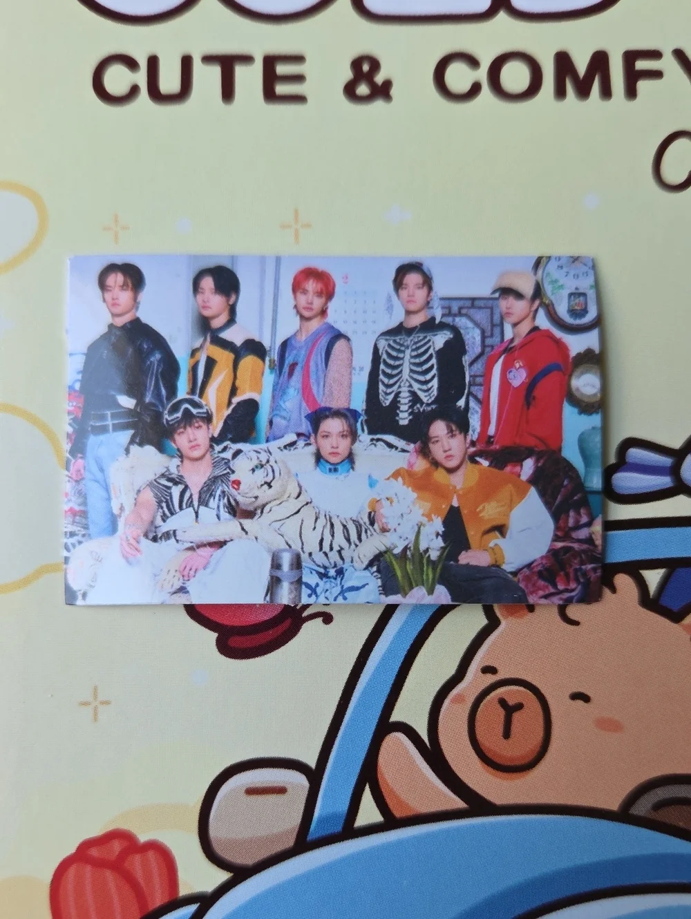 K-Pop Group Collectible Photo Card Straykids Sticker - Multicolor